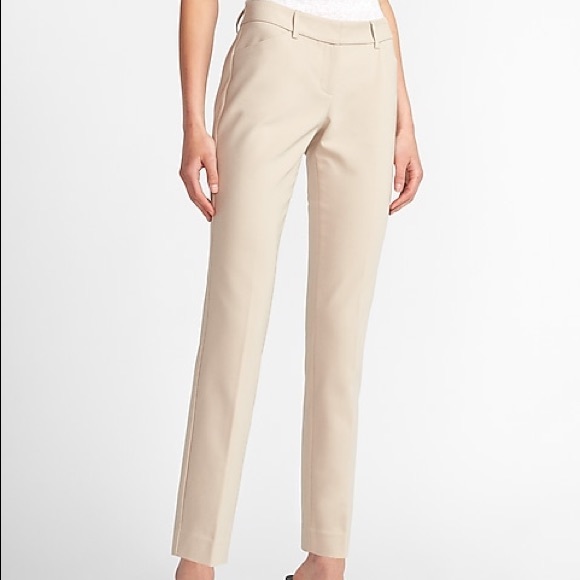 Express Tan Columnist Pants 